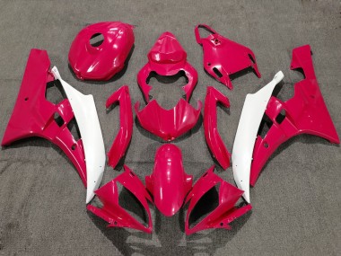 Purchase 2006-2007 Red White Yamaha YZF R6 Motorcycle Fairings UK
