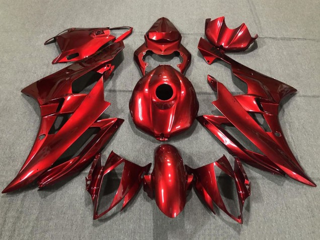 Purchase 2006-2007 Red Yamaha YZF R6 Motorcycle Fairings UK