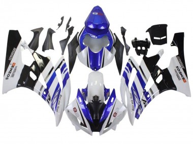 Purchase 2006-2007 White Blue Black ENEOS Yamalube Yamaha YZF R6 Motorcycle Fairings UK