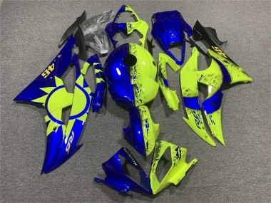 Purchase 2008-2016 Blue Neon Yellow 46 Yamaha YZF R6 Motorcycle Fairings UK