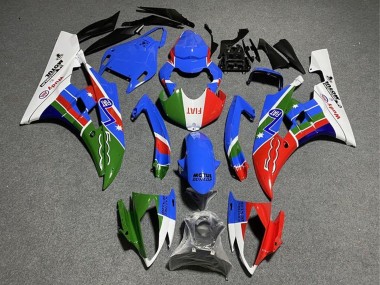 Purchase 2008-2016 White Blue Green Red Fiat Dunlop Motul Michelin Yamaha YZF R6 Motorcycle Fairings UK