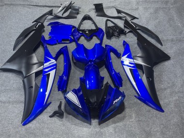Purchase 2008-2016 Blue White Matte Black Yamaha YZF R6 Motorcycle Fairings UK