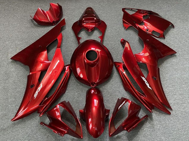 Purchase 2008-2016 Red Yamaha YZF R6 Motorcycle Fairings UK