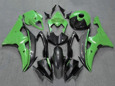 Purchase 2008-2016 Green Carbon Fiber Style Yamaha YZF R6 Motorcycle Fairings UK