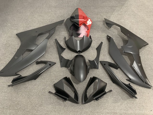 Purchase 2008-2016 Red Matte Black Yamaha YZF R6 Motorcycle Fairings UK