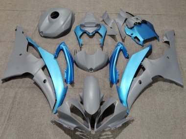 Purchase 2008-2016 Grey Light Blue Yamaha YZF R6 Motorcycle Fairings UK