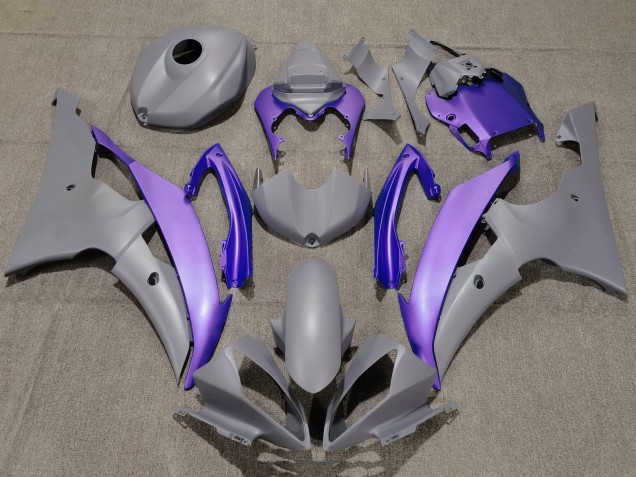 Purchase 2008-2016 Grey Purple Yamaha YZF R6 Motorcycle Fairings UK