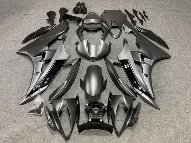 Purchase 2008-2016 Matte Grey Glossy Black Yamaha YZF R6 Motorcycle Fairings UK
