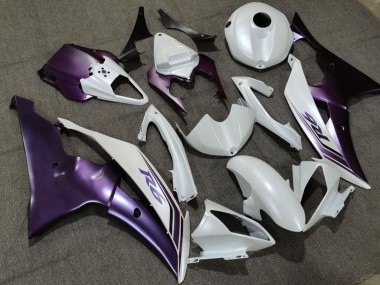 Purchase 2008-2016 White Purple Yamaha YZF R6 Motorcycle Fairing UK