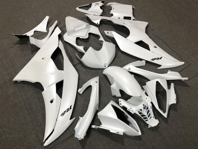 Purchase 2008-2016 Pearl White Yamaha YZF R6 Motorcycle Fairings UK