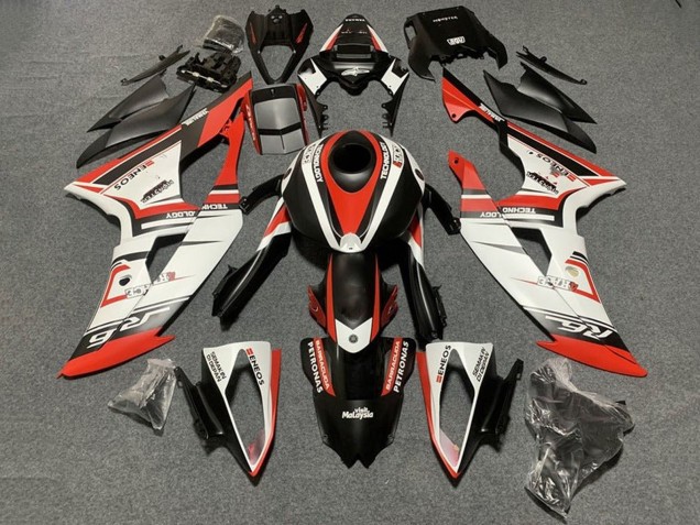 Purchase 2008-2016 White Red Matte Black Yamaha YZF R6 Motorcycle Fairings UK