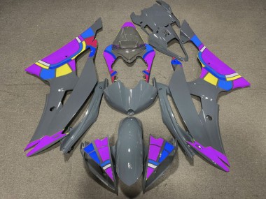 Purchase 2008-2016 Nardo Grey Purple Color Wheel Yamaha YZF R6 Motorcycle Fairings UK