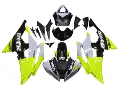 Purchase 2008-2016 White Green Glossy Black GYTR Yamaha YZF R6 Motorcycle Fairings UK