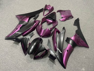 Purchase 2008-2016 Purple Matte Black Yamaha YZF R6 Motorcycle Fairings UK