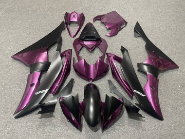Purchase 2008-2016 Purple Matte Black Yamaha YZF R6 Motorcycle Fairings UK