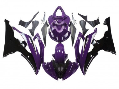 Purchase 2008-2016 Purple Glossy Black Yamaha YZF R6 Motorcycle Fairings UK