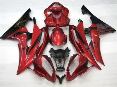 Purchase 2008-2016 Red Black Yamaha YZF R6 Motorcycle Fairings UK
