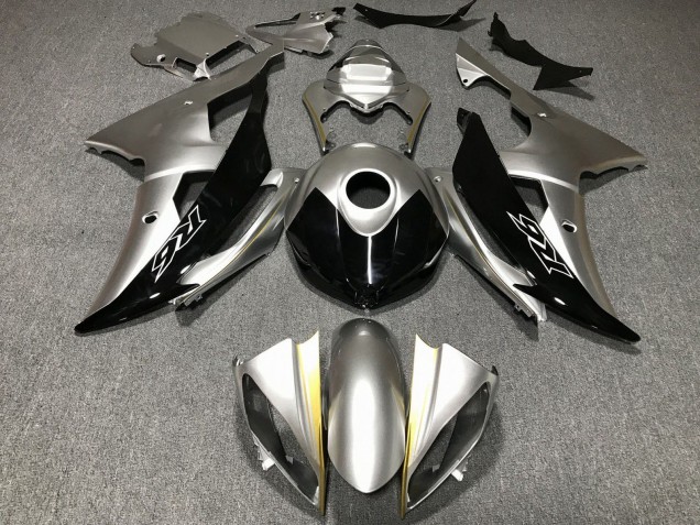 Purchase 2008-2016 Silver Gold Black Yamaha YZF R6 Motorcycle Fairings UK
