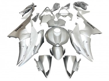Purchase 2008-2016 Silver White Yamaha YZF R6 Motorcycle Fairings UK