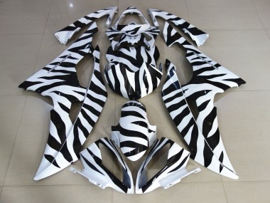 Purchase 2008-2016 White Black Zebra Yamaha YZF R6 Motorcycle Fairings UK