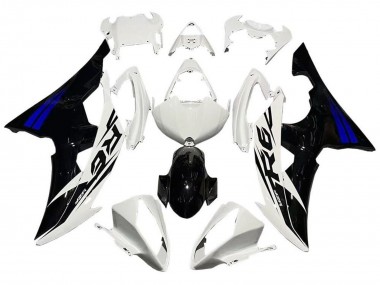 Purchase 2008-2016 White Blue Glossy Black Yamaha YZF R6 Motorcycle Fairings UK