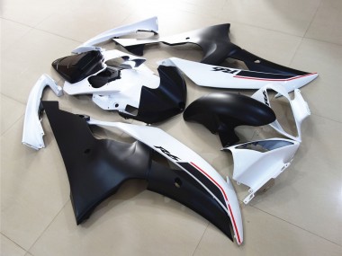 Purchase 2008-2016 White Matte Black Red Yamaha YZF R6 Motorcycle Fairings UK