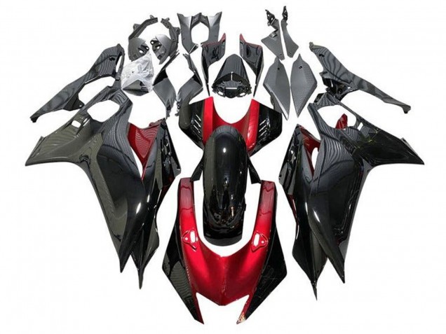 Purchase 2017-2023 Red Glossy Black Yamaha YZF R6 Motorcycle Fairings UK