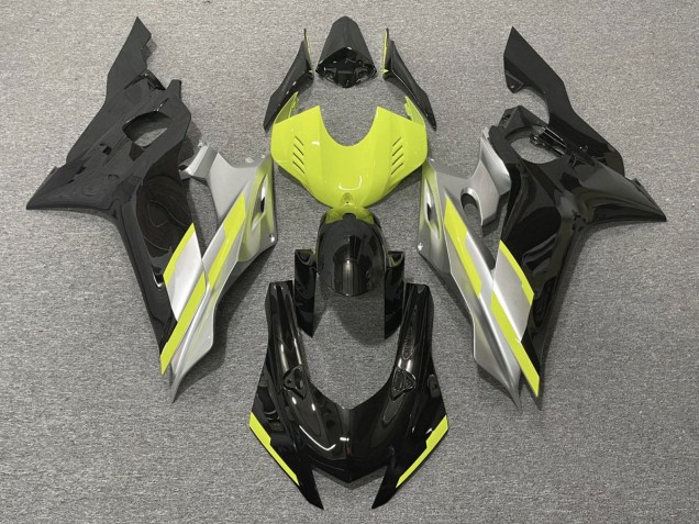 Purchase 2017-2023 Grey Neon Yellow Glossy Black Yamaha YZF R6 Motorcycle Fairings UK
