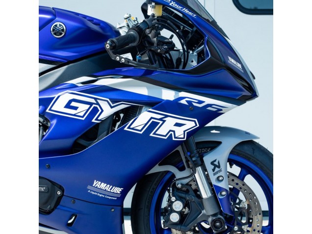 Purchase 2017-2023 Blue Silver GYTR Yamaha YZF R6 Motorcycle Fairings UK