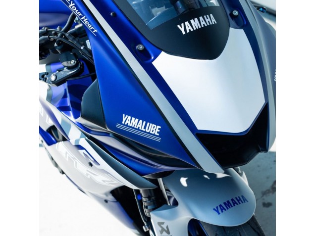 Purchase 2017-2023 Blue Silver GYTR Yamaha YZF R6 Motorcycle Fairings UK
