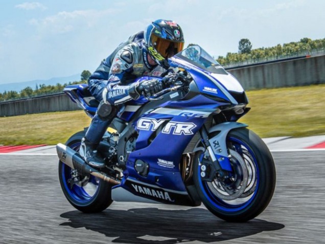 Purchase 2017-2023 Blue Silver GYTR Yamaha YZF R6 Motorcycle Fairings UK