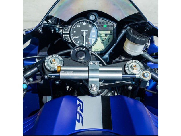 Purchase 2017-2023 Blue Silver GYTR Yamaha YZF R6 Motorcycle Fairings UK