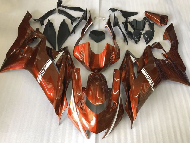 Purchase 2017-2023 Orange Yamaha YZF R6 Motorcycle Fairings UK