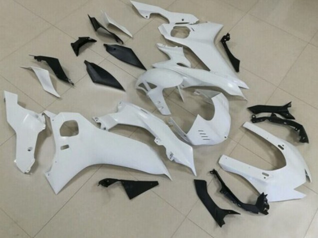 Purchase 2017-2023 White Yamaha YZF R6 Motorcycle Fairings UK