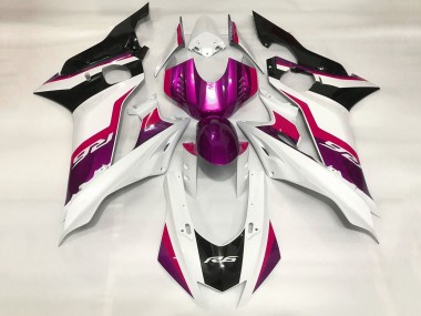 Purchase 2017-2023 White Red Purple Black Yamaha YZF R6 Motorcycle Fairings UK