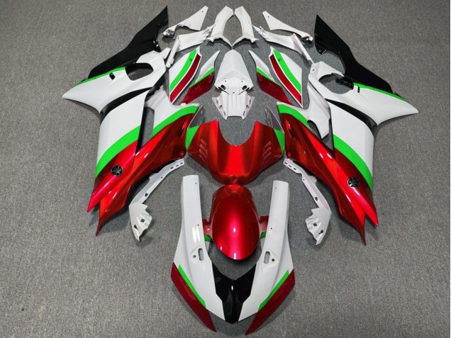 Purchase 2017-2023 White Neon Green Red Black Yamaha YZF R6 Motorcycle Fairings UK