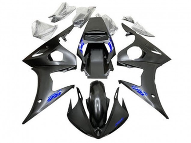 Purchase 2005 Matte Black Blue Yamaha R6 Motorcycle Fairings UK Purchase 2005 Matte Black Blue Yamaha R6 Motorcycle Fairings UK