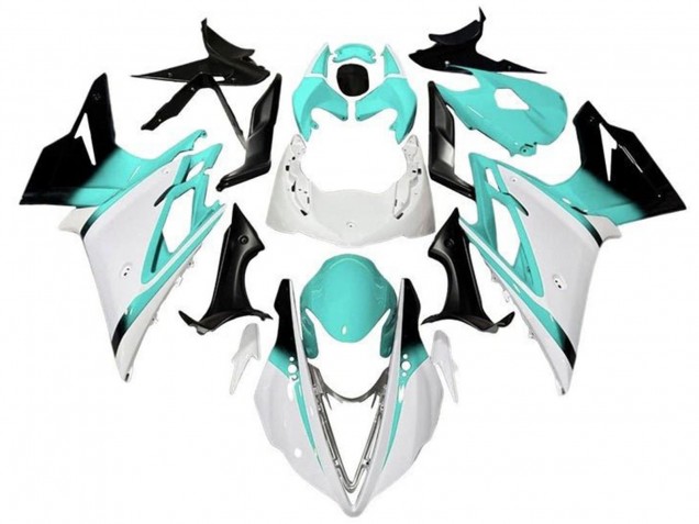 Purchase 2013-2016 White Turquoise Blue Black Triumph Daytona 675 Motorcycle Fairings UK Purchase 2013-2016 White Turquoise Blue Black Triumph Daytona 675 Motorcycle Fairings UK