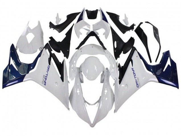 Purchase 2013-2016 White Blue Triumph Daytona 675 Motorcycle Fairings UK