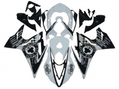 Purchase 2013-2016 White Black Cafe London Triumph Daytona 675 Motorcycle Fairings UK
