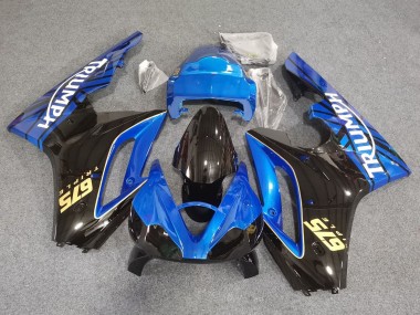 Purchase 2006-2008 Blue Glossy Black Racing Triumph Daytona 675 Triple Motorcycle Fairings UK