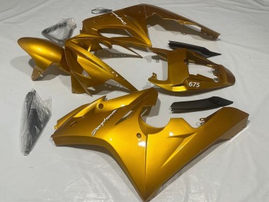 Purchase 2006-2008 Metallic Gold Triumph Daytona 675 Triple Motorcycle Fairings UK