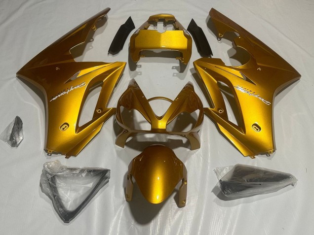 Purchase 2006-2008 Metallic Gold Triumph Daytona 675 Triple Motorcycle Fairings UK