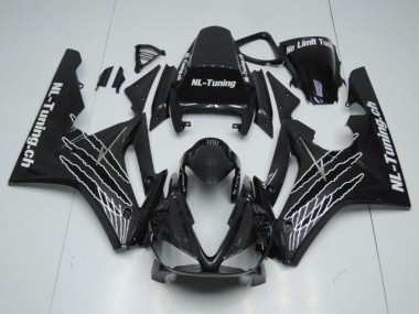 Purchase 2006-2008 Glossy Black Triumph Daytona 675 Triple Motorcycle Fairing Kits UK