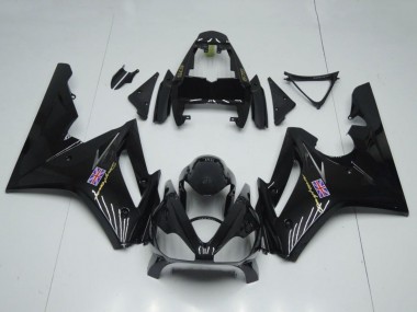Purchase 2006-2008 Glossy Black Triumph Daytona 675 Triple Motorcycle Fairings UK