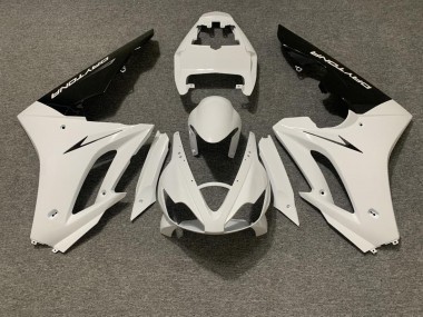 Purchase 2006-2008 White Glossy Black Triumph Daytona 675 Triple Motorcycle Fairing UK