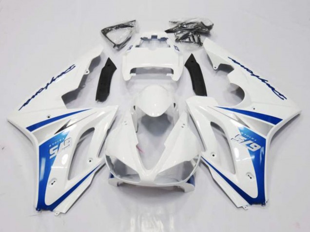 Purchase 2006-2008 White Blue Triumph Daytona 675 Triple Motorcycle Fairing UK