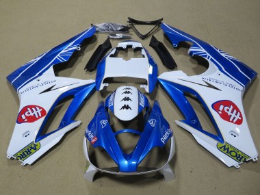 Purchase 2006-2008 White Blue Triumph Daytona 675 Triple Motorcycle Fairings UK