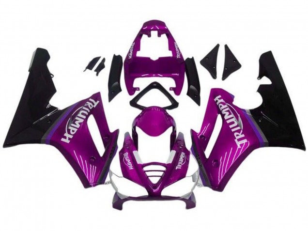 Purchase 2009-2012 Purple Glossy Black Triumph Daytona 675 Triple Motorcycle Fairings UK