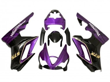 Purchase 2009-2012 Purple Gold Glossy Black Triumph Daytona 675 Triple Motorcycle Fairings UK